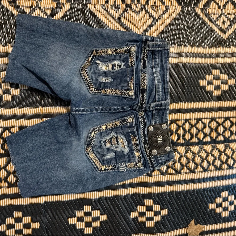 Miss me jeans cut off shorts size 25 great look - Picture 3 of 4